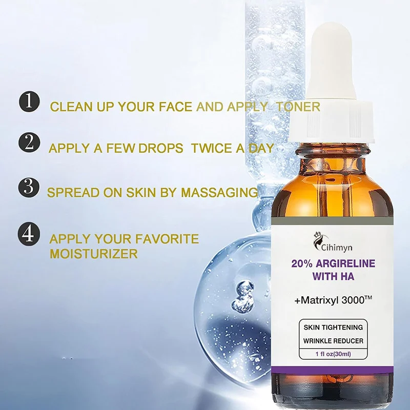 20% Argireline Solution Anti-Aging Serum Skin Tightening Wrinkle Reducer 30ml 2 20 percent argireline solution anti aging serum skin tightening wrinkle reducer 30ml sit vb2g46fv desc 2