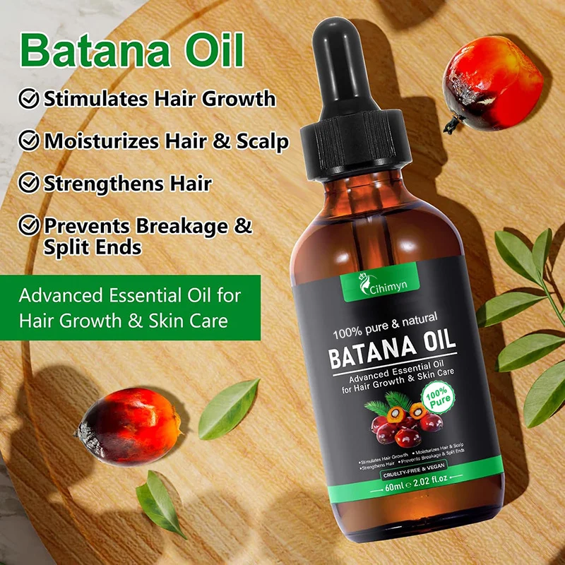 Batana Oil 60ml 100% Pure Hair Growth Oil for Scalp & Hair Care 3 batana oil 100 pure hair growth sit w9kszuen desc 3