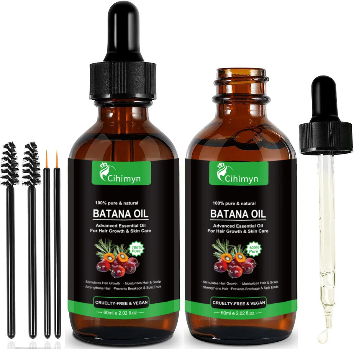 Batana Oil 100% Pure & Natural Hair Growth Serum - Moisturizes Scalp & Strengthens Hair 2 batana oil 100 pure natural hair growth serum sit 6fr3f6m9 desc 2