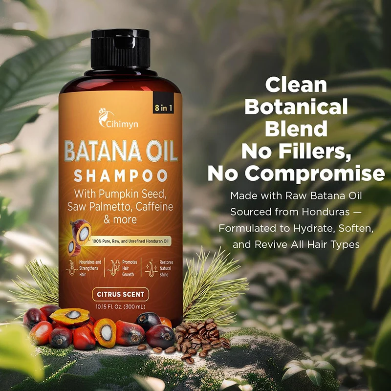 Batana Oil Shampoo 8-in-1 Hydrating Formula for Dry, Frizzy Hair Repair and Strengthening 2 batana oil 8in1 shampoo sit 9zn7m8jt desc 2