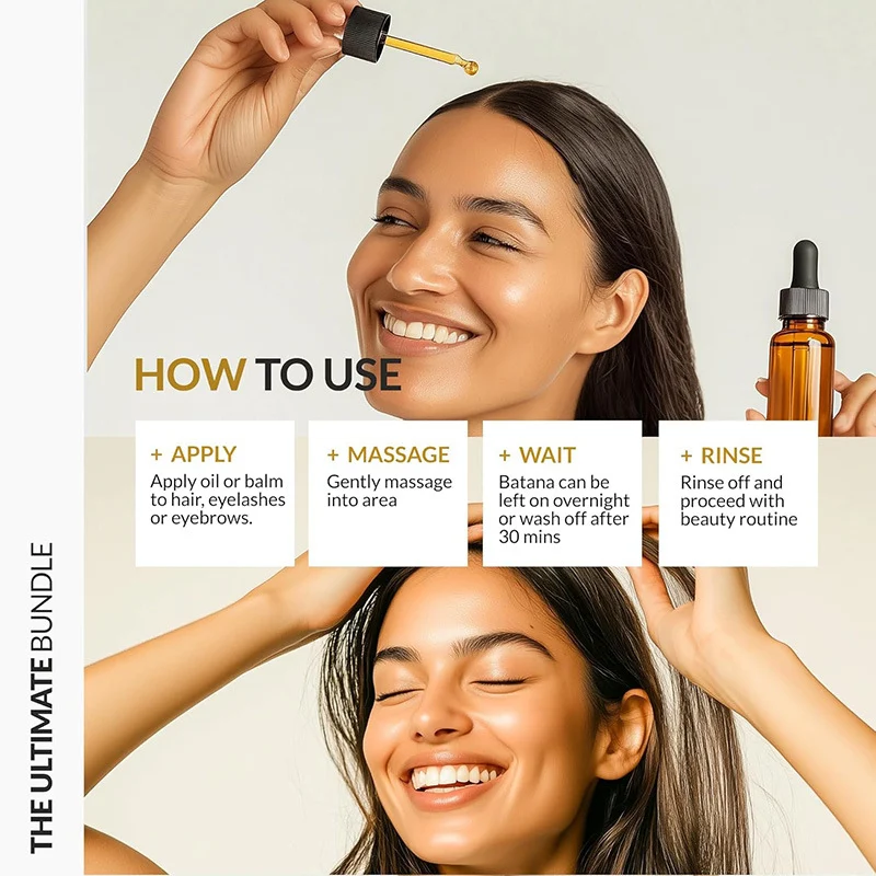 Batana Oil Hair Growth Kit - Deep Moisturizing & Repair Treatment for Thicker, Healthier Hair 5 batana oil hair growth kit sit h4u9h22p desc 5