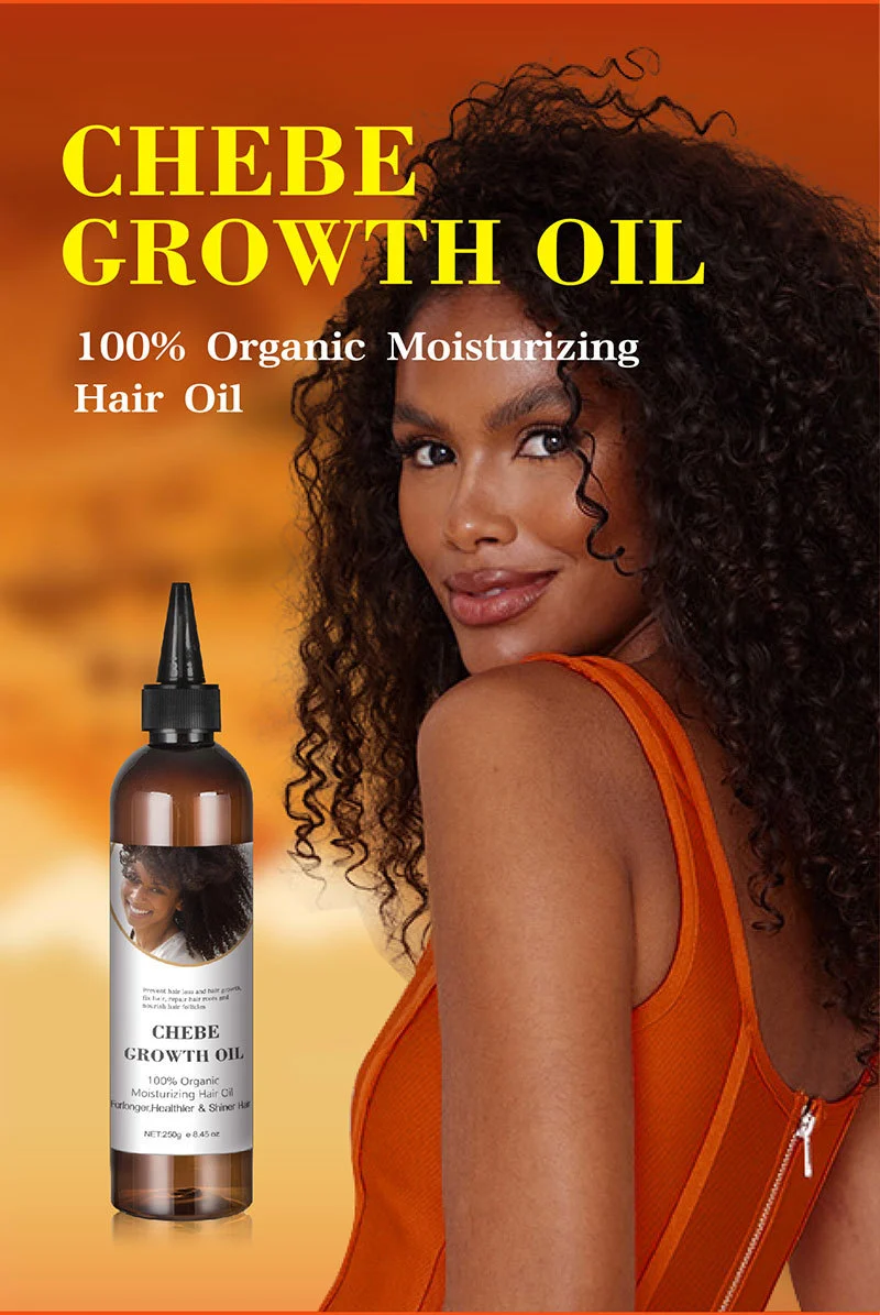 Chebe Hair Oil for Growth and Repair - Organic Moisturizing Hair Treatment 4 chebe hair oil growth repair cih e45qfxuk desc 4