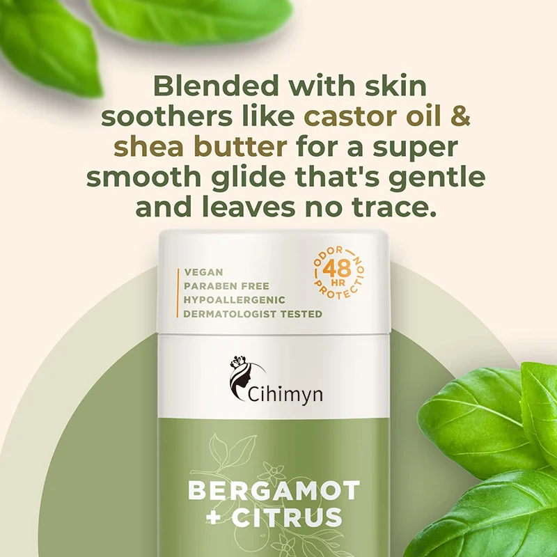 Deodorant Stick Antiperspirant, Long-Lasting Odor Control Gentle for Sensitive Skin, Aluminum-Free Vegan Formula, 75g 2 deodorant stick antiperspirant aluminum free vegan sit 6523ys88 desc 2