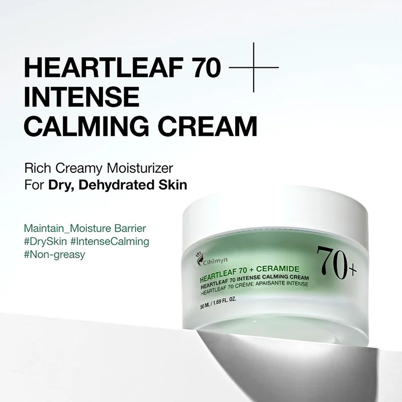 Heartleaf Ceramide Cream Intense Calming Moisturizer for Dry Sensitive Skin 50g 2 heartleaf ceramide cream intense calming moisturizer 50g sit 8sfjkevp desc 2