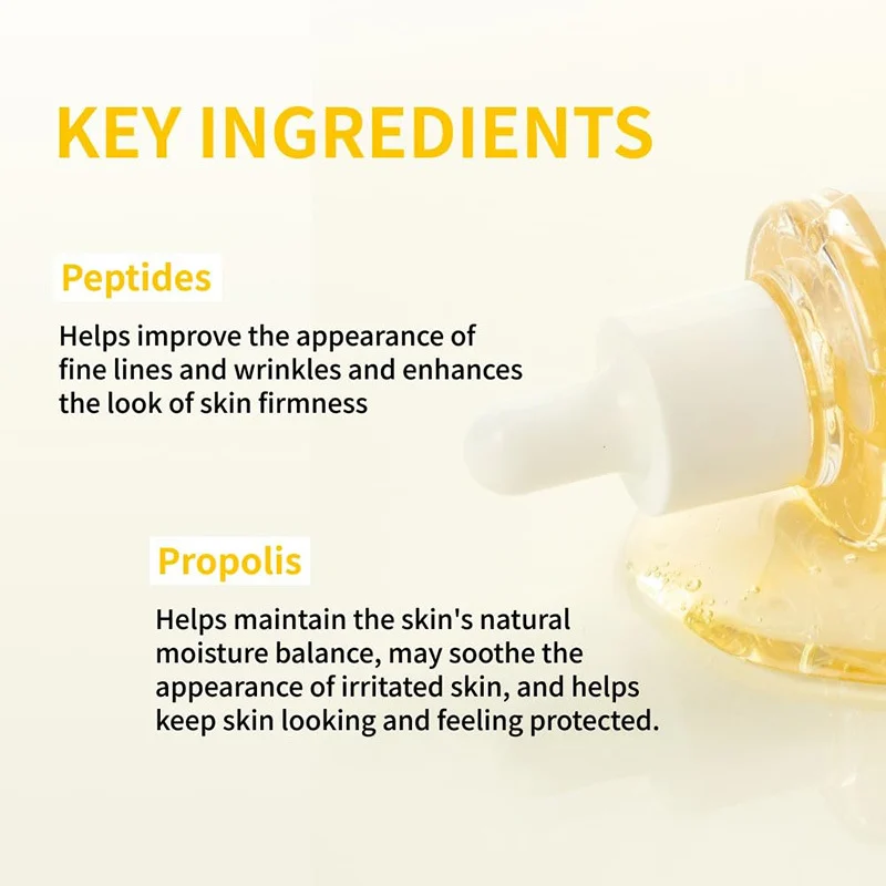 Hydrating Propolis Serum with Peptides 50ml Anti-Wrinkle Renewal Facial Treatment 4 hydrating propolis serum peptides 50ml sit td4myz69 desc 4