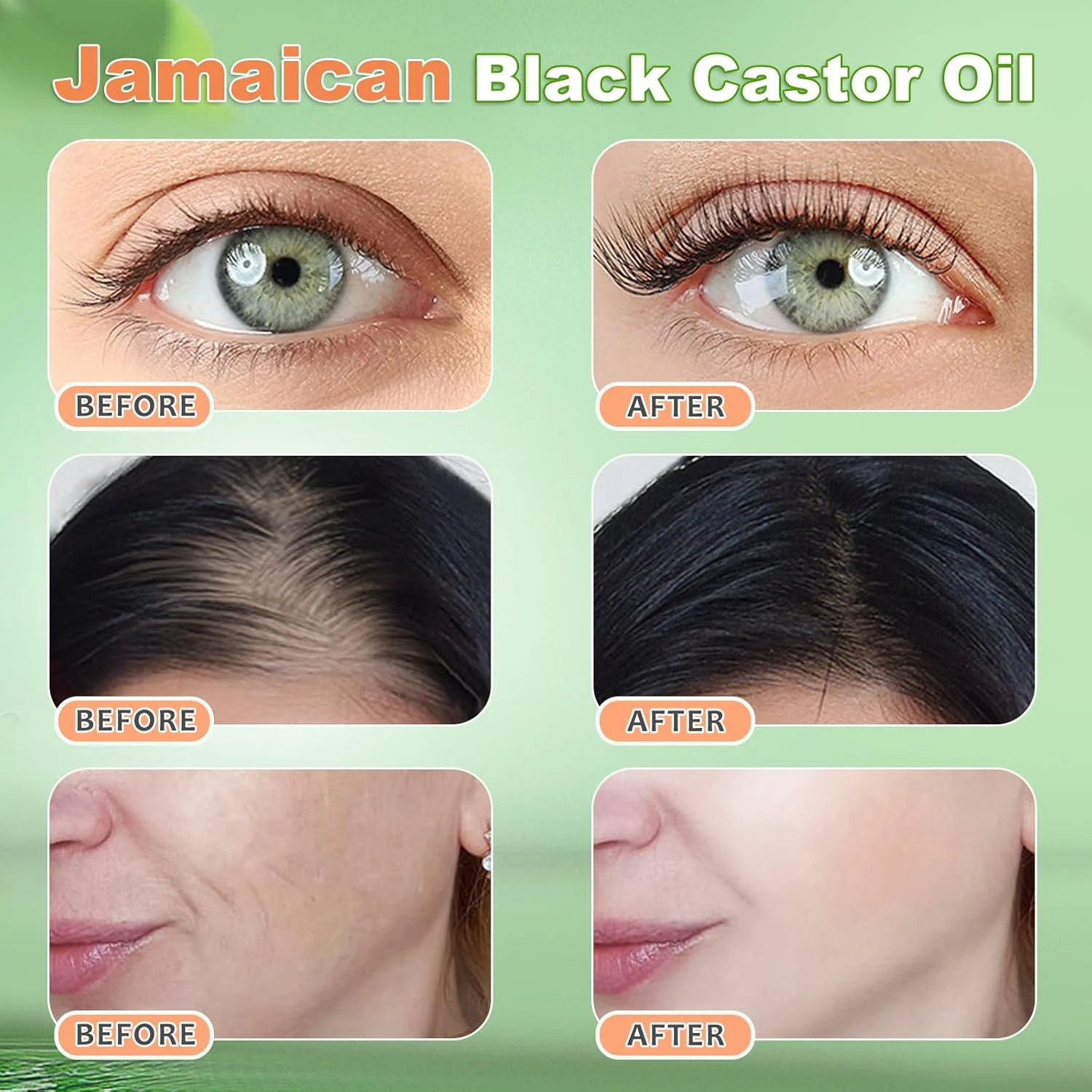 Jamaican Black Castor Oil for Hair Growth, Scalp & Skin Care, 100% Pure & Natural 7 jamaican black castor oil 60ml hair growth scalp nourishment sit km9t3tdm desc 4
