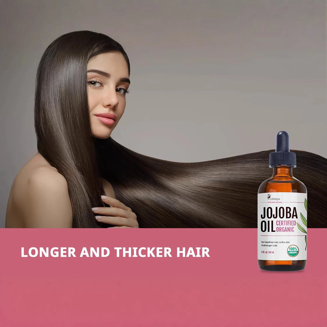 Jojoba Oil for Face, Hair & Nails - Certified Organic Cold Pressed Moisturizer & Massage Oil 4 jojoba oil organic face hair nails moisturizer massage oil sit 267q62ak desc 4