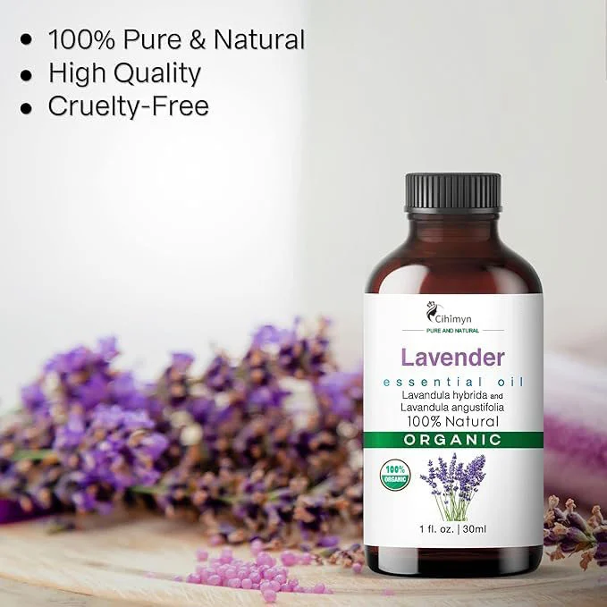 Lavender Essential Oil Pure Natural Aromatherapy Massage Oil for Skin Care & Stress Relief 30ml 2 lavender essential oil pure natural aromatherapy massage oil 30ml sit udwh739f desc 2