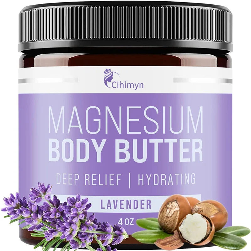Magnesium Butter Sleep Cream Nighttime Body & Face Moisturizer 1% Sea Salt Magnesium Chloride 5 magnesium butter sleep cream nighttime body face moisturizer sit sa47q2hr desc 5