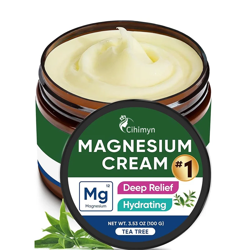 Magnesium Cream for Pain Relief & Sleep Support, 100g Soothing Muscle & Joint Cream with Shea Butter & Hyaluronic Acid 6 magnesium cream pain relief sleep support sit zmf3jvj8 desc 6