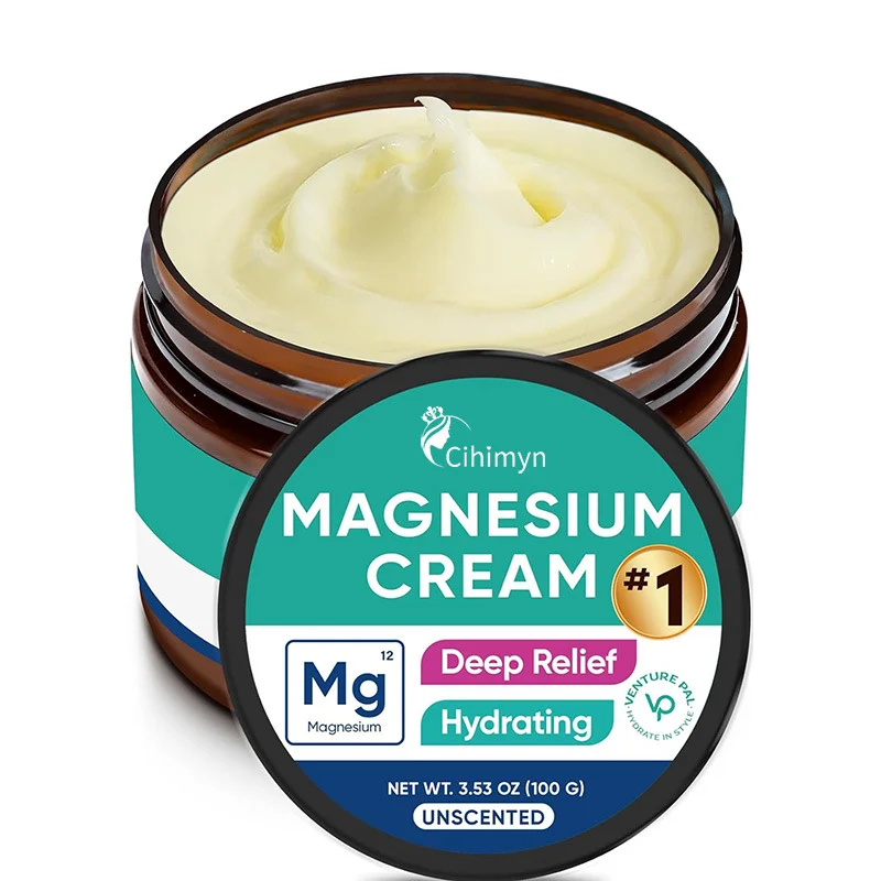 Magnesium Cream for Pain Relief & Sleep Support, 100g Soothing Muscle & Joint Cream with Shea Butter & Hyaluronic Acid 8 magnesium cream pain relief sleep support sit zmf3jvj8 desc 8