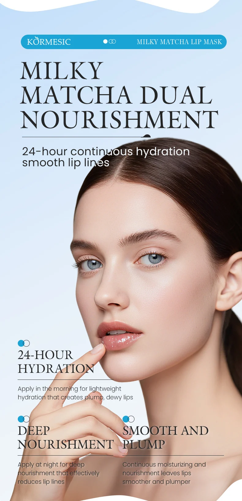 Milky Matcha Lip Mask 5g 24-Hour Hydration Plumping Treatment 3 milky matcha lip mask sit xxqbqcev desc 3