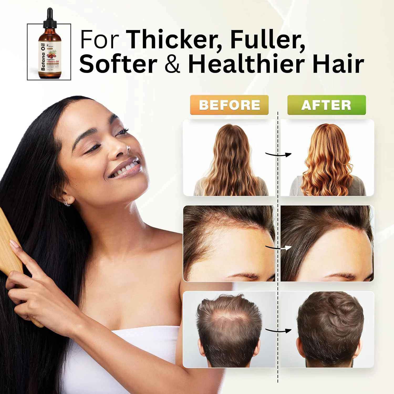 Rosemary Batana Hair Growth Oil Strengthens & Nourishes Hair & Scalp 30ml 3 rosemary batana hair growth oil 30ml sit g3g5kubb desc 3