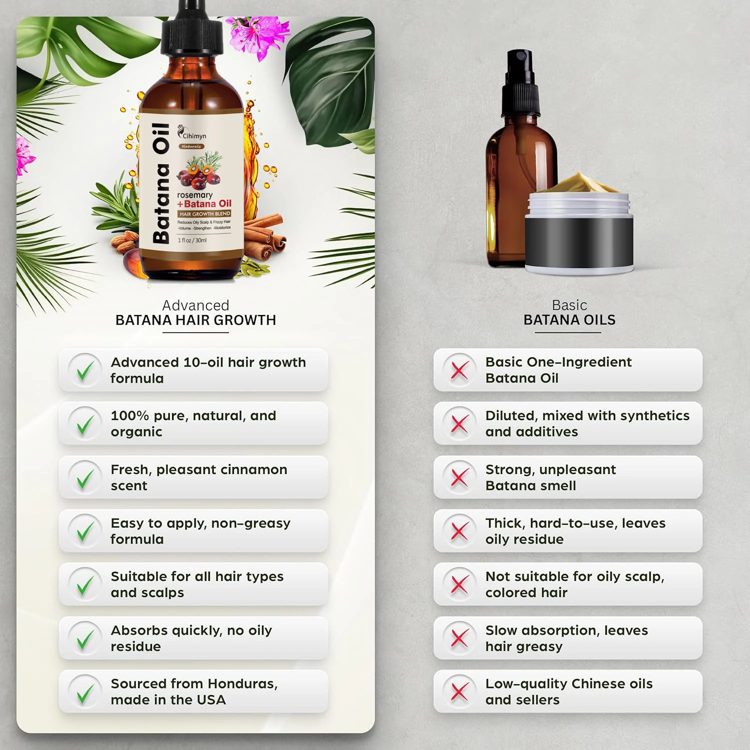 Rosemary Batana Hair Growth Oil Strengthens & Nourishes Hair & Scalp 30ml 5 rosemary batana hair growth oil 30ml sit g3g5kubb desc 5