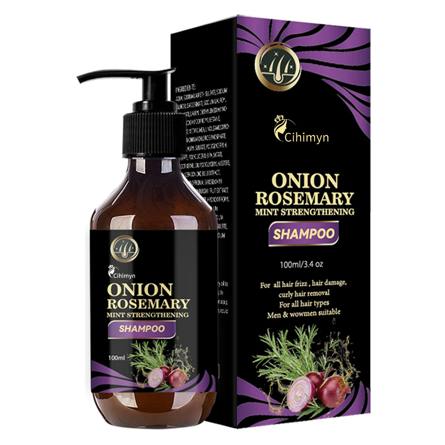 Rosemary Onion Mint Strengthening Shampoo Repair Damaged Hair Promote Growth 100ml 9 rosemary onion mint strengthening shampoo sit defne8kk desc 9