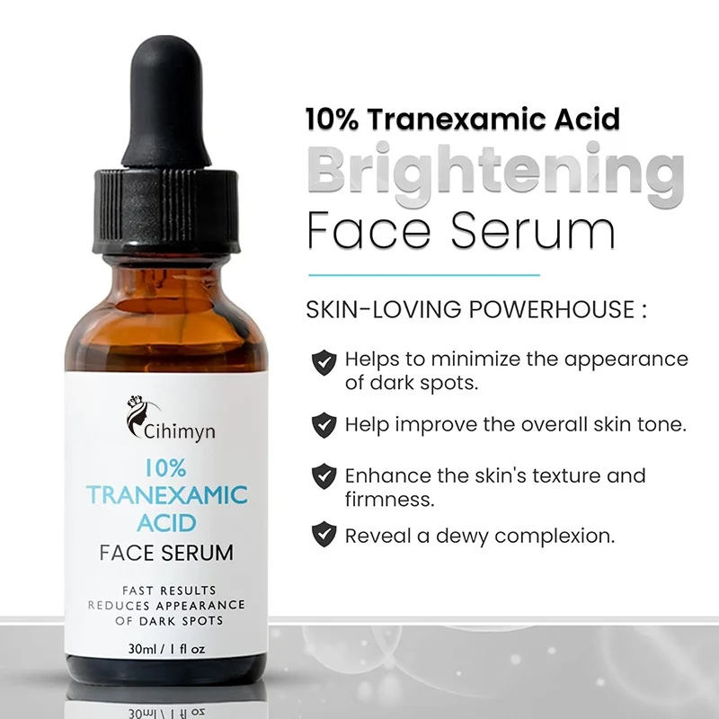 Tranexamic Acid Serum 10% Brightening Serum for Dark Spots & Uneven Skin Tone 30ml 1 tranexamic acid serum 10 brightening serum sit ta2t79bv desc 1
