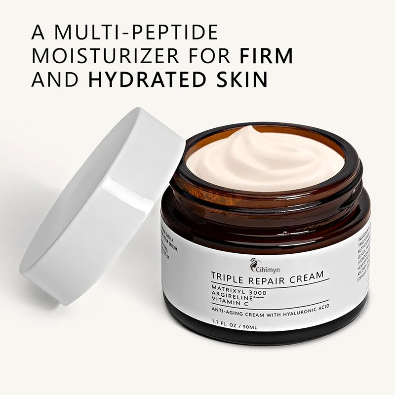 Triple Repair Face Cream Moisturizer Firming Hydration Anti-Aging Peptide 2 triple repair face cream moisturizer firming hydration anti aging peptide sit 2vh2tqw6 desc 2