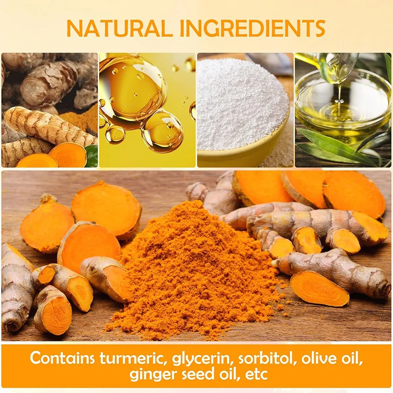 Turmeric Soap Bar Cleansing Bar for Face and Body with Turmeric Essence, 100g 9 turmeric soap bar cleansing face body 100g sit xdy7vk7x desc 9