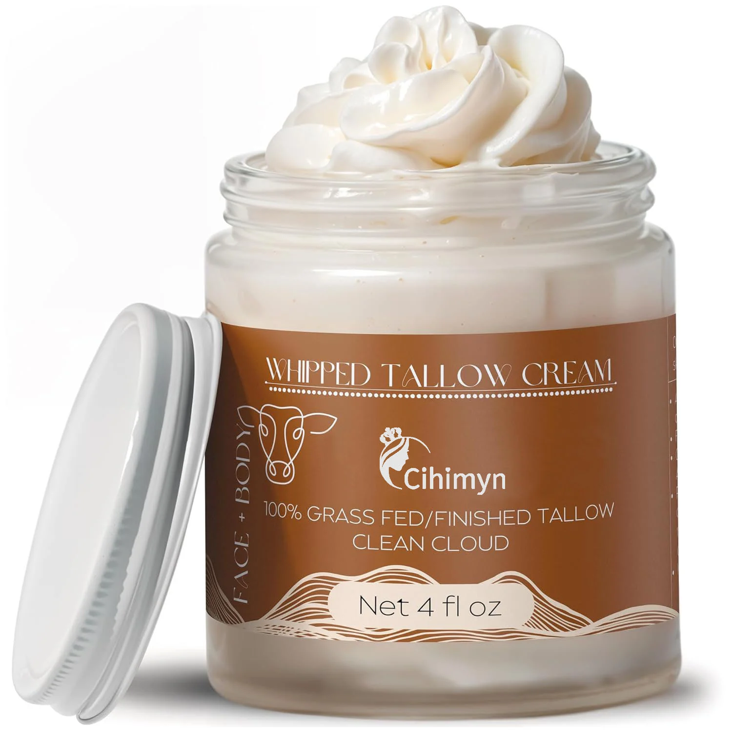 Whipped Tallow Balm Hydrating Moisturizing Face & Body Cream 3 whipped tallow balm hydrating moisturizing face body cream sit 6g64p3fm desc 3