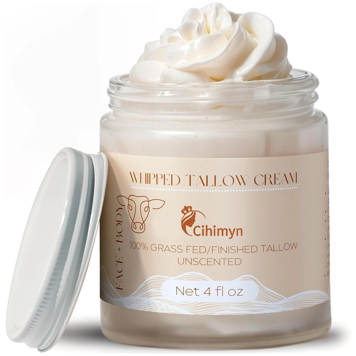 Whipped Tallow Balm Hydrating Moisturizing Face & Body Cream 4 whipped tallow balm hydrating moisturizing face body cream sit 6g64p3fm desc 4