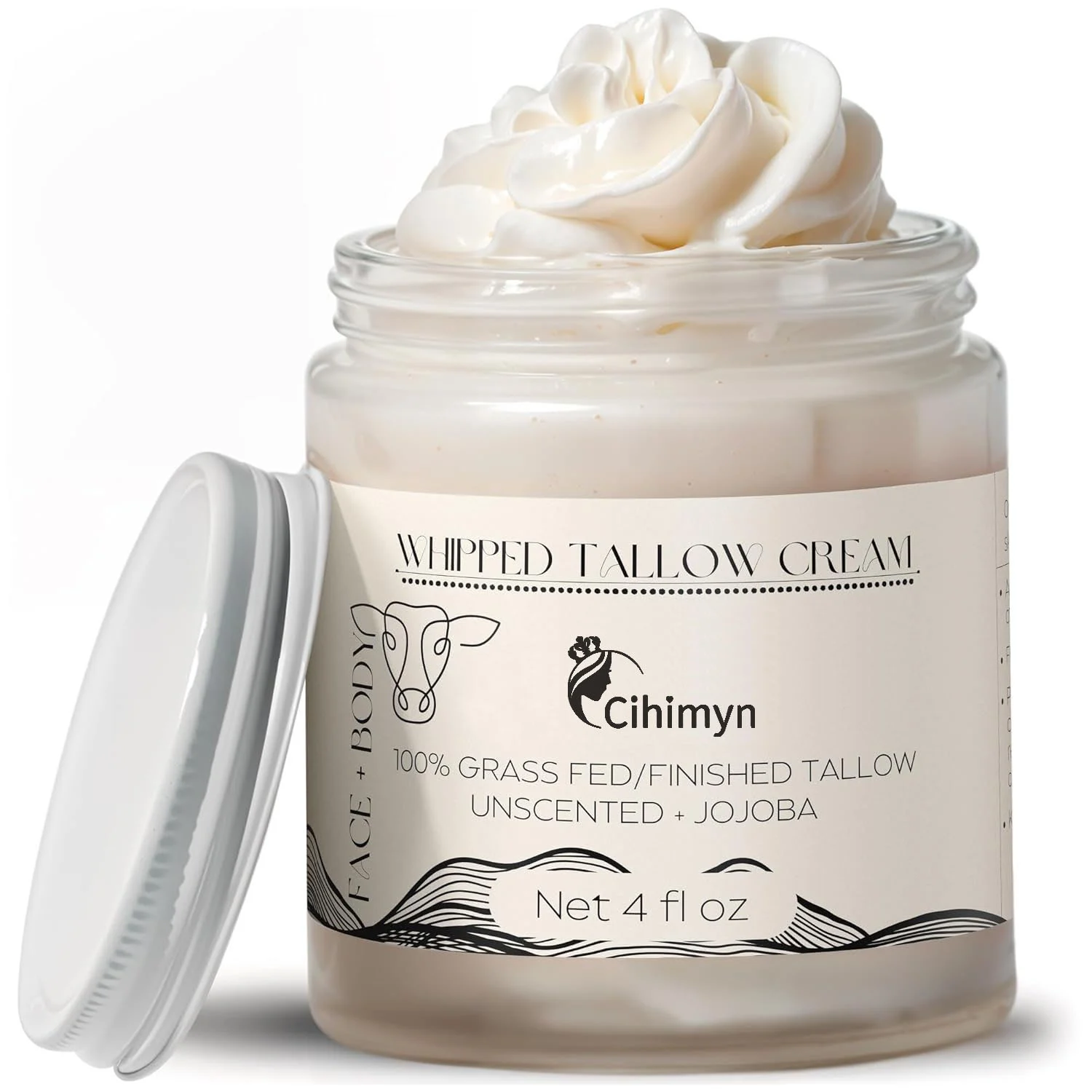 Whipped Tallow Balm Hydrating Moisturizing Face & Body Cream 5 whipped tallow balm hydrating moisturizing face body cream sit 6g64p3fm desc 5