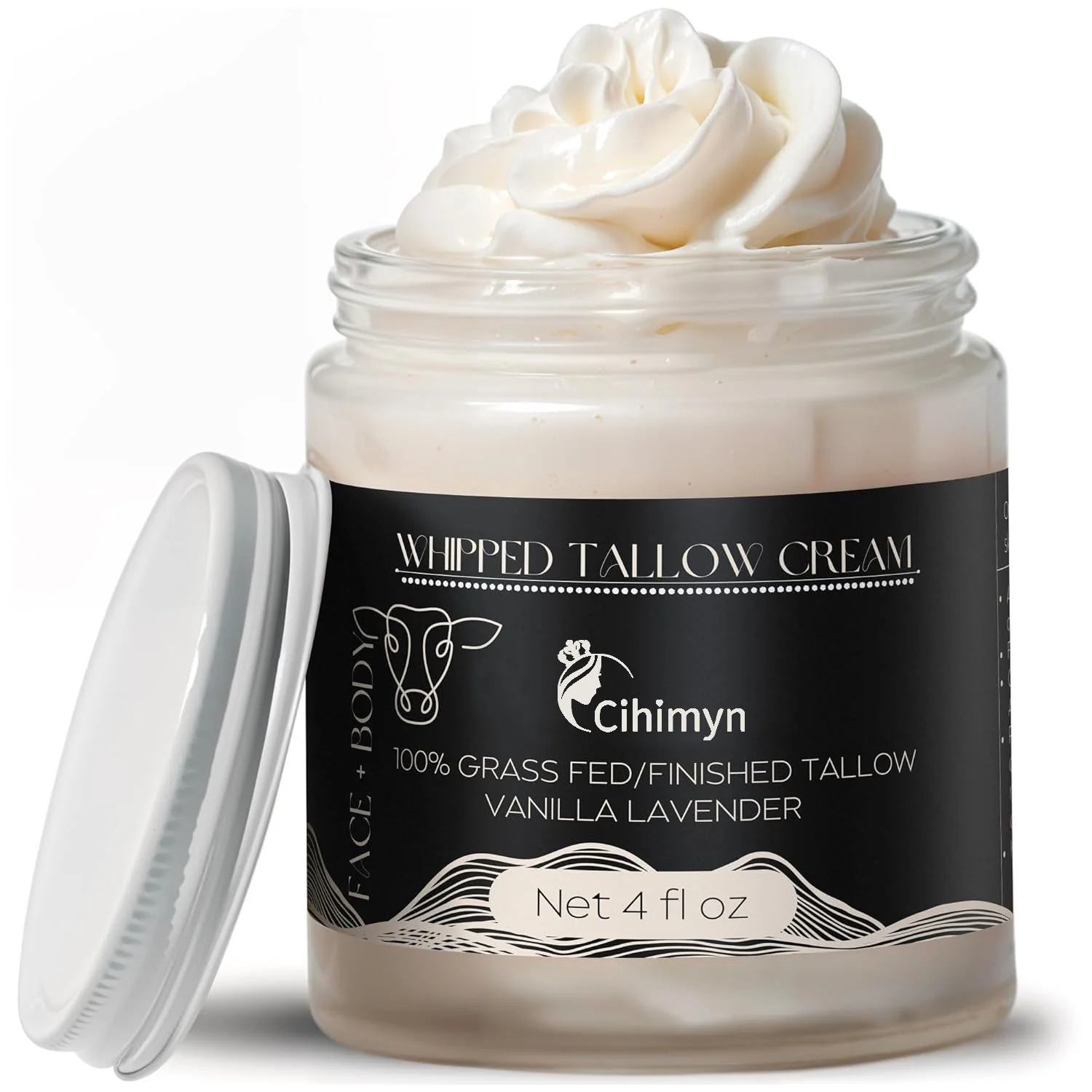 Whipped Tallow Balm Hydrating Moisturizing Face & Body Cream 6 whipped tallow balm hydrating moisturizing face body cream sit 6g64p3fm desc 6