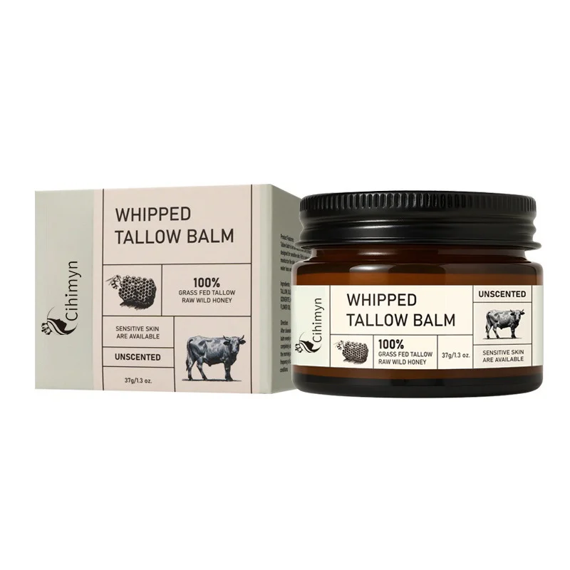 Tallow Balm Whipped Tallow & Honey Balm 100% Grass Fed Moisturizing Skincare Cream 3 whipped tallow honey balm sit 7ge2p9kd desc 3